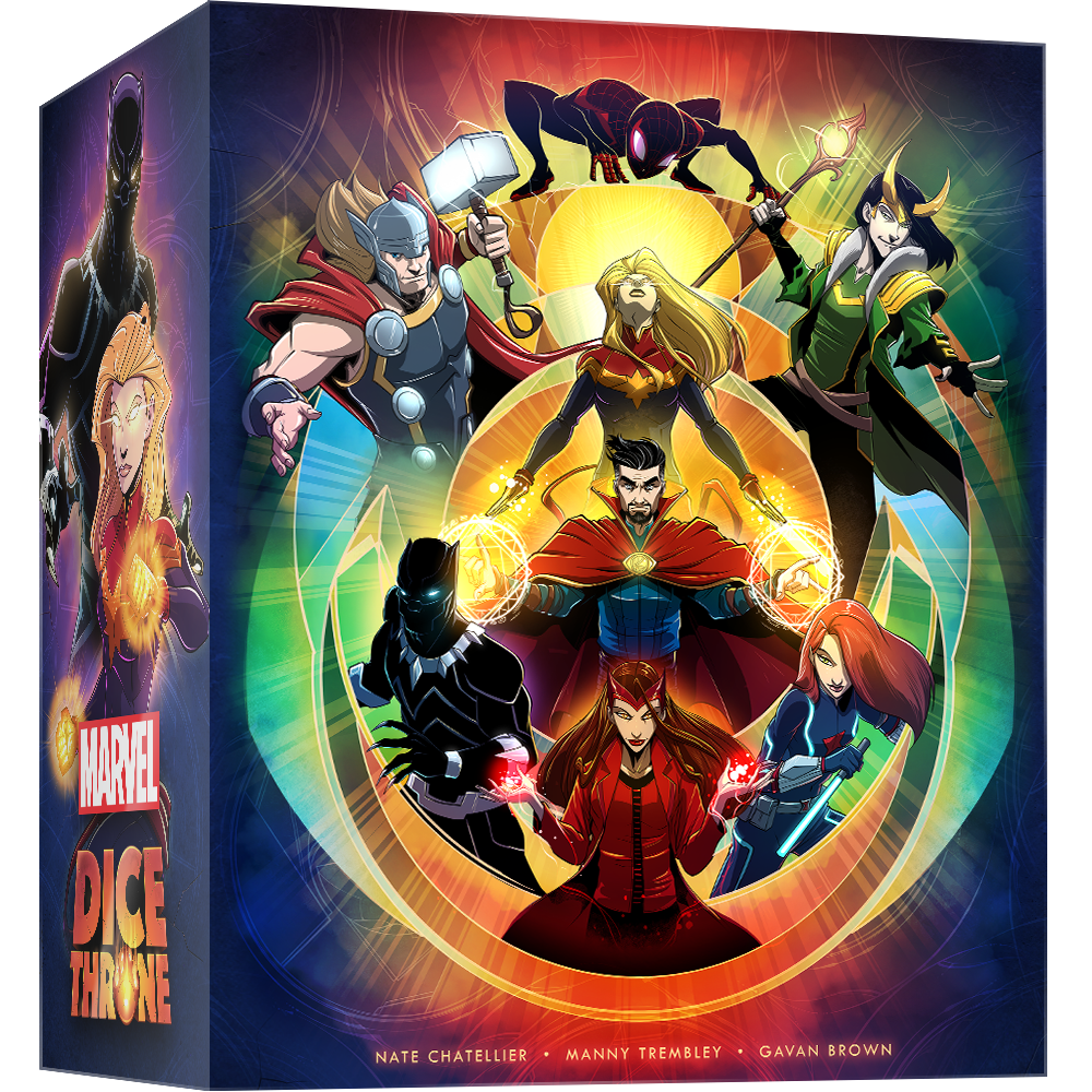 marvel dice throne card sleeves Promo Pack Game not included Marvel Dice Throne Battle Chest