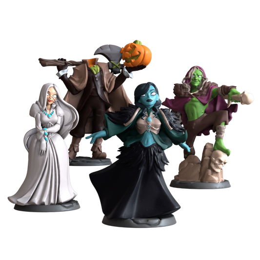 Outcasts Painted Sculpts