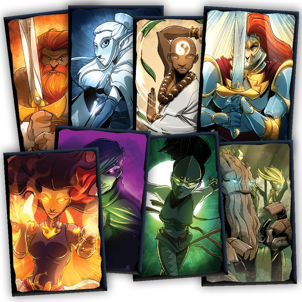 Card Sleeves - Season One (8 heroes)