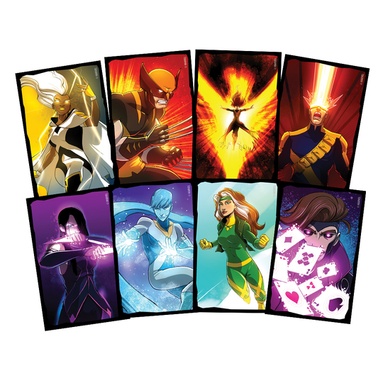 Card Sleeves - X-Men Dice Throne (8 heroes)