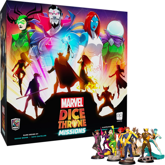 Marvel Dice Throne Missions Bundle - Includes 8 X-Men Sculpts