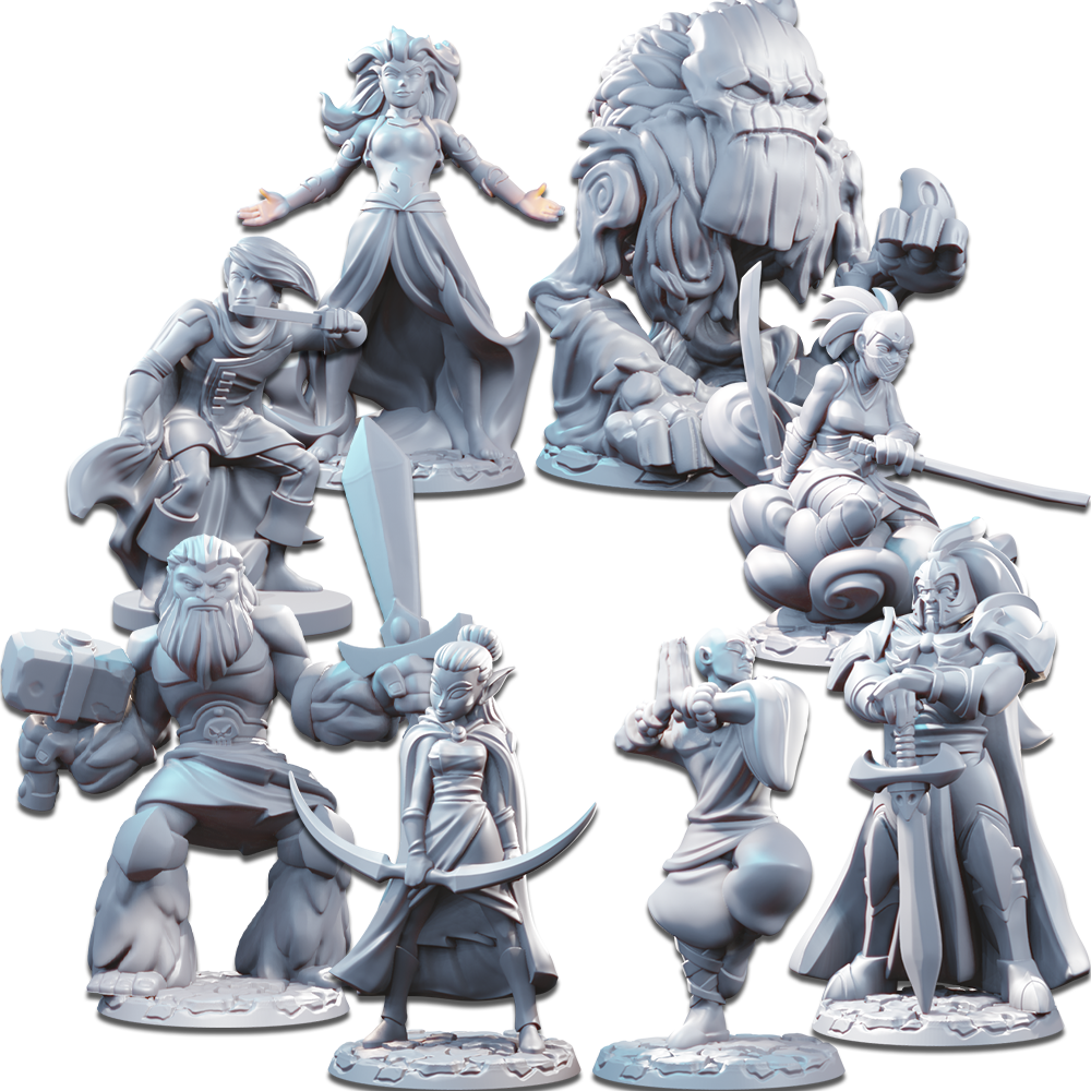 Last Chance - Miniatures - Season One Unpainted