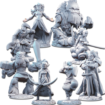 Last Chance - Miniatures - Season One Unpainted