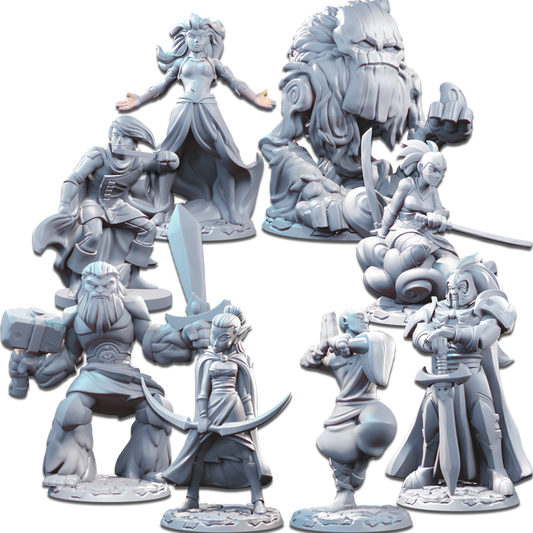 Last Chance - Miniatures - Season One Unpainted