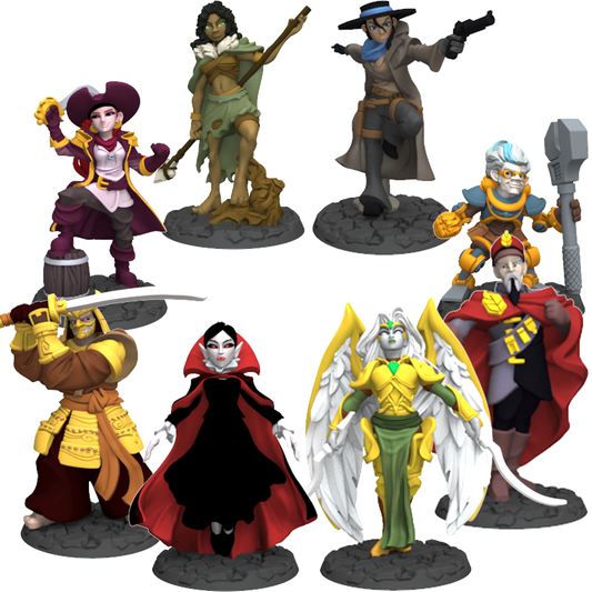 Season Two Painted Sculpts