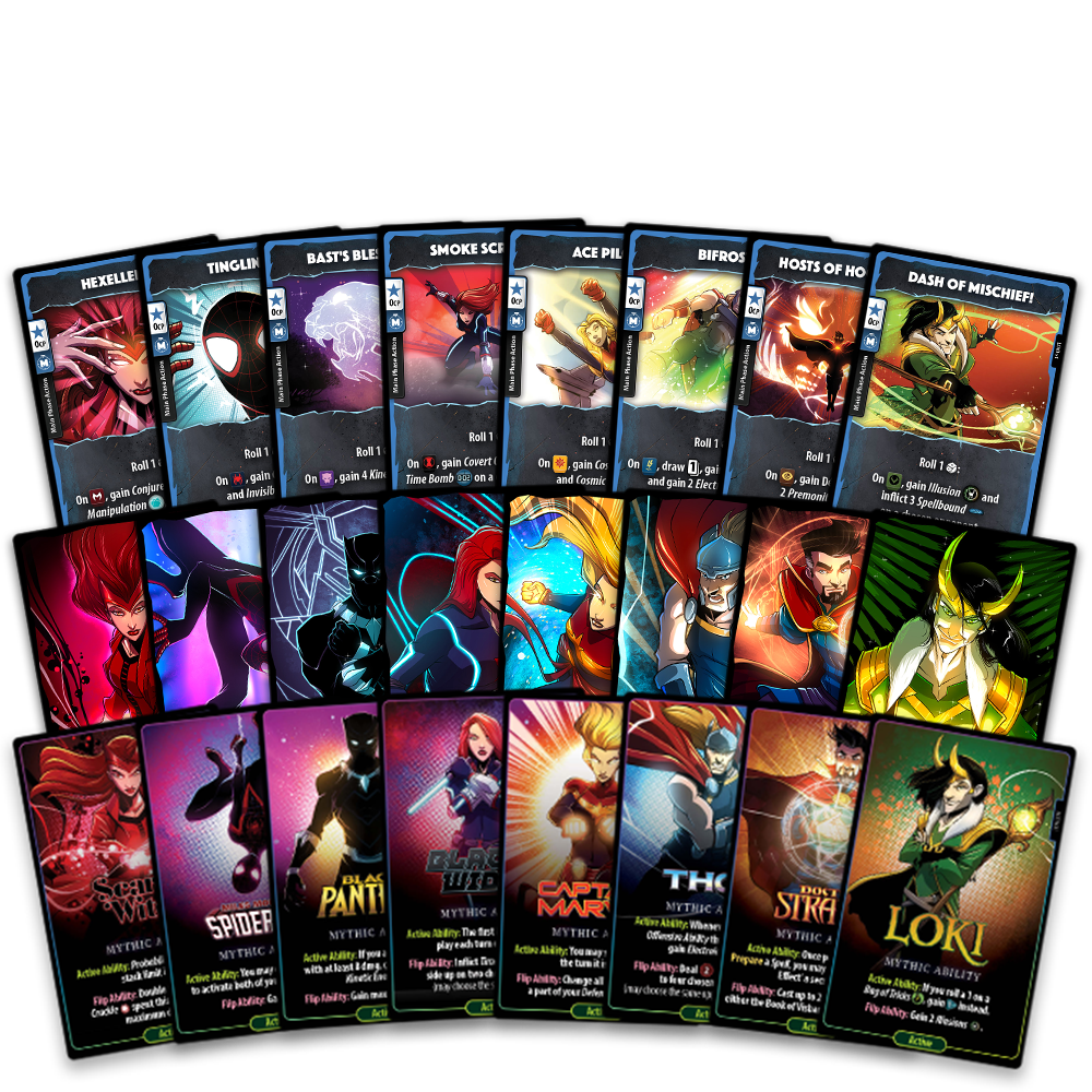 Dice Throne Promo Pack Marvel Dice Throne